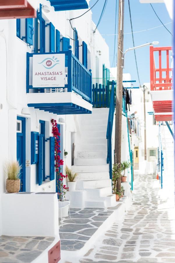 Anastasia'S Visage Stylish Accommodation Rooms City Centre Mykonos Mykonos Town Dış mekan fotoğraf